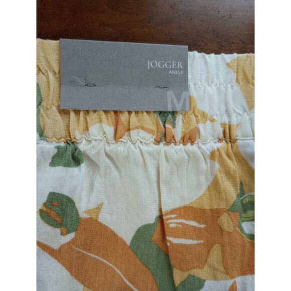 Soft Surroundings Shifting Sands Linen Blend Jogger New Pull On Sahara Sun Sz M - Picture 6 of 9